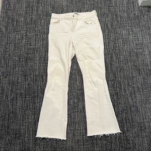 Zara Ecru Jeans